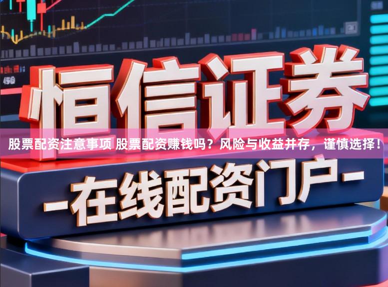 股票配资注意事项 股票配资赚钱吗？风险与收益并存，谨慎选择！